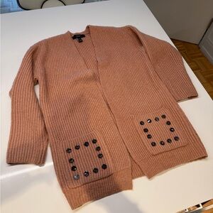 Forever 21 Soft Pink Knit Cardigan